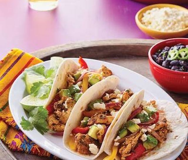 Chicken Fajita Tacos