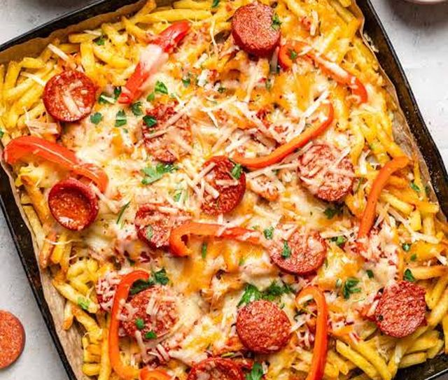 Fries Pizza