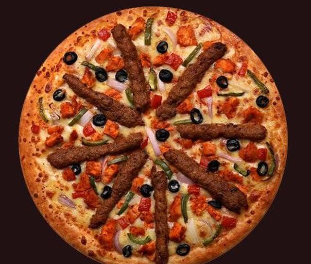 Kabab Crust Pizza