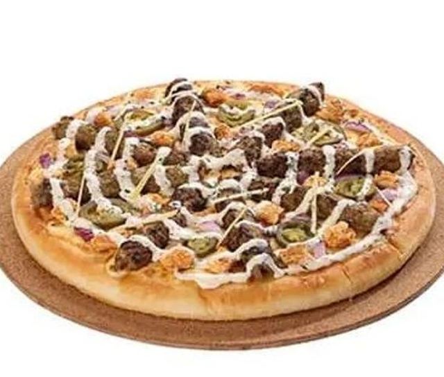 Kebab Seekh Beef Pizza
